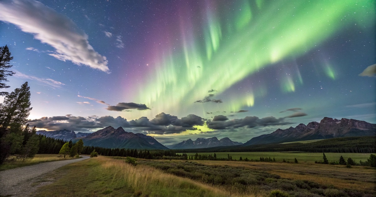 Northern Lights Dazzle Across America