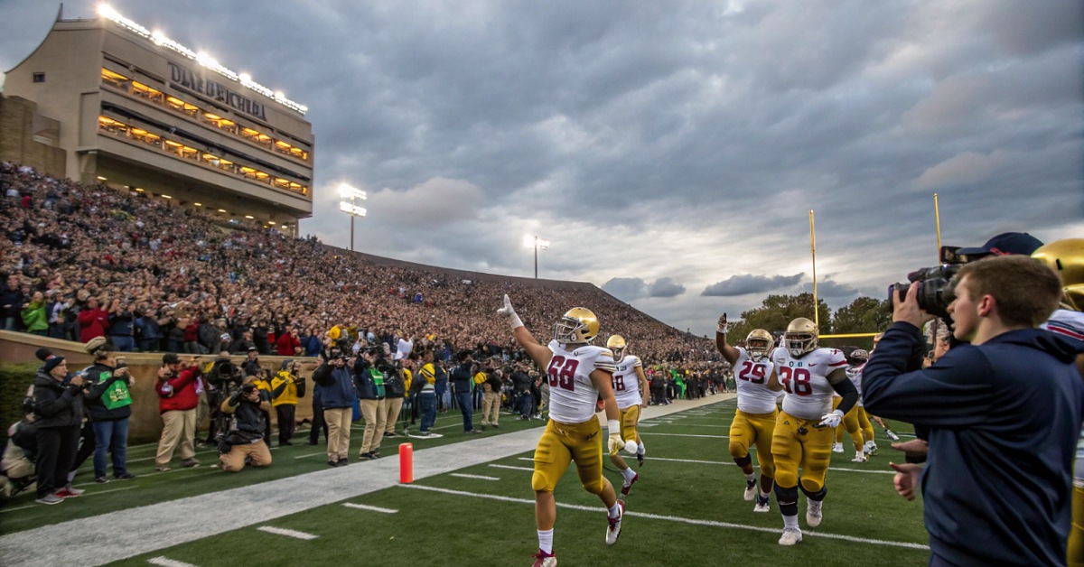 Notre Dame Dominates Stanford